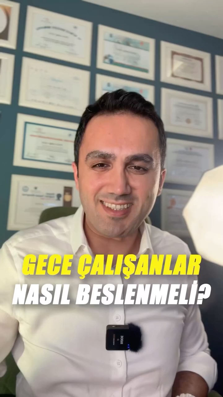 Gece çalışanlar nasıl beslenmeli