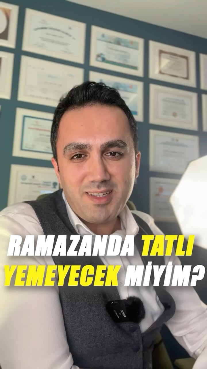 ramazanda tatlı yemeyecek miyim